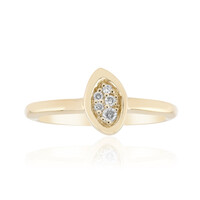 9K SI1 (G) Diamond Gold Ring