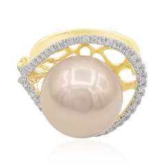 9K Pink Ming Pearl Gold Ring (TPC)