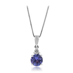 10K Tanzanite Gold Necklace