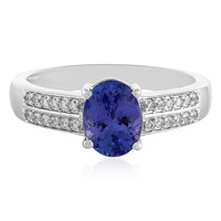 Tanzanite Silver Ring