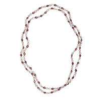 Freshwater pearl Silver Necklace (TPC)