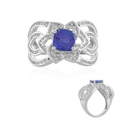 Tanzanite Silver Ring (de Melo)