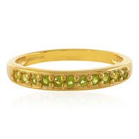 Capelinha Sphene Silver Ring