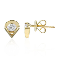 14K I1 (H) Diamond Gold Earrings (CIRARI)