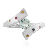 Sky Blue Topaz Silver Ring
