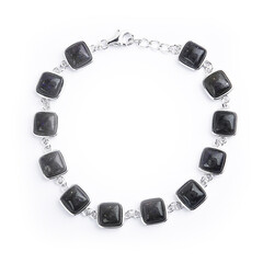 Honduras Opal Silver Bracelet
