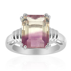 Bi Colour Fluorite Silver Ring (Pallanova)