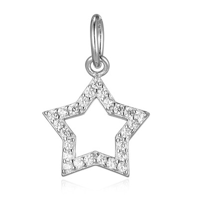 Zircon Silver Pendant