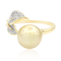 9K Golden South Sea Pearl Gold Ring (TPC)