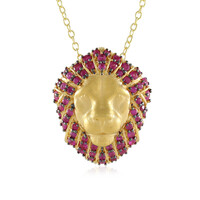 Burmese Ruby Silver Pendant (Gems en Vogue)