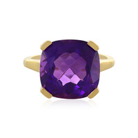 Zambian Amethyst Silver Ring