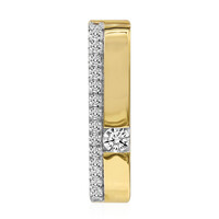 14K IF (D) Diamond Gold Pendant
