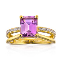 18K Pink Diaspore Gold Ring (AMAYANI)