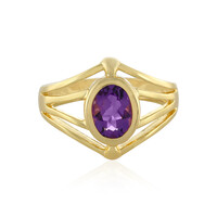 Siberian Amethyst Silver Ring