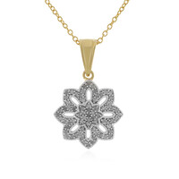 I3 (I) Diamond Silver Necklace