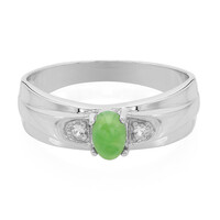 Imperial Chrysoprase Silver Ring