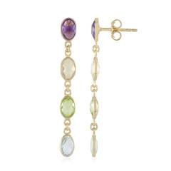 Amethyst Silver Earrings