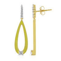 Zircon Silver Earrings