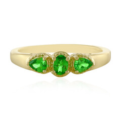 9K Tsavorite Gold Ring (Adela Gold)