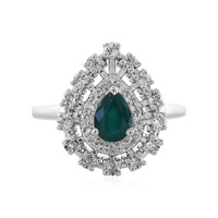 Grandidierite Silver Ring