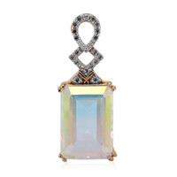 Moonlight Topaz Silver Pendant