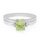 Cuprian Tourmaline Silver Ring