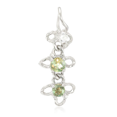 Brazilian Alexandrite Silver Pendant