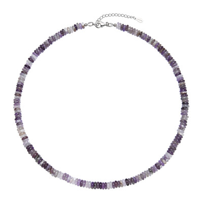 Amethyst Silver Necklace