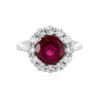 Madagascar Ruby Silver Ring