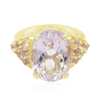 Rose de France Amethyst Silver Ring