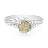 Romanian Spectrolite Silver Ring