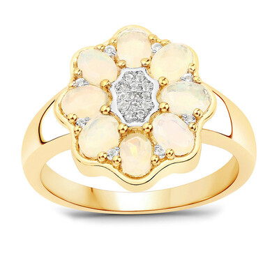Welo Opal Silver Ring
