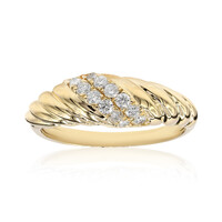 14K SI2 (H) Diamond Gold Ring (CIRARI)