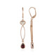 Rhodolite Silver Earrings (KM by Juwelo)