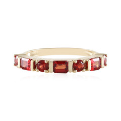 9K Tanzanian Ruby Gold Ring