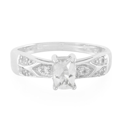 Himalayan Beryl Silver Ring