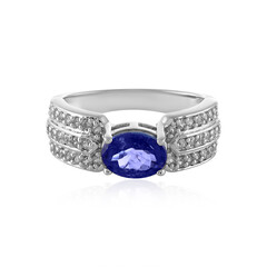 Tanzanite Silver Ring