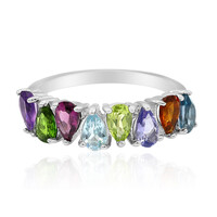 London Blue Topaz Silver Ring
