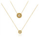 I3 (I) Diamond Silver Necklace