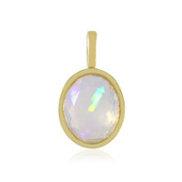 Welo Opal Silver Pendant