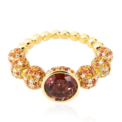 14K Noble Red Spinel Gold Ring (de Melo)