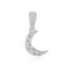 I2 (I) Diamond Silver Pendant