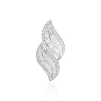 18K SI1 (G) Diamond Gold Pendant