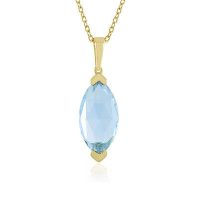 Sky Blue Topaz Silver Pendant (KM by Juwelo)