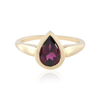 9K Magenta Garnet Gold Ring