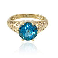 9K Marambaia Topaz Gold Ring (de Melo)
