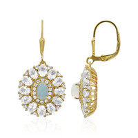 Welo Opal Silver Earrings