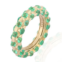 9K Colombian Emerald Gold Ring (de Melo)