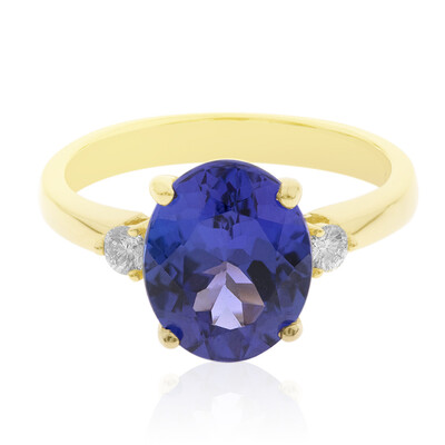 14K AAA Tanzanite Gold Ring (CIRARI)