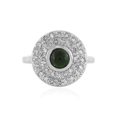 Mezezo Opal Silver Ring